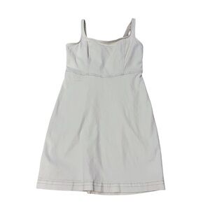 Hollister Cream Strappy Tank Dress